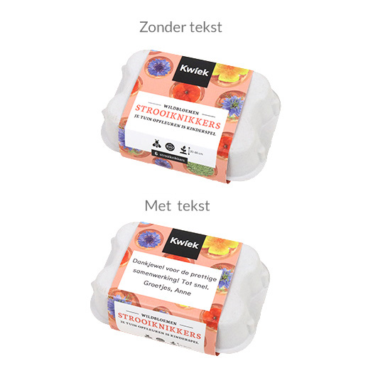 Eierdoosje met 6 zaadbommetjes - Kwiek StrooiKnikkers, afbeelding 4 van 7
